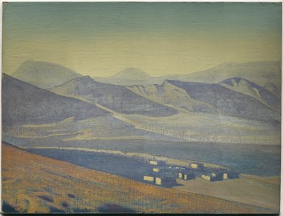 Heiligtümer und Zitadellen, aus der gleichnamigen Serie, 1925 von Nicholas Roerich