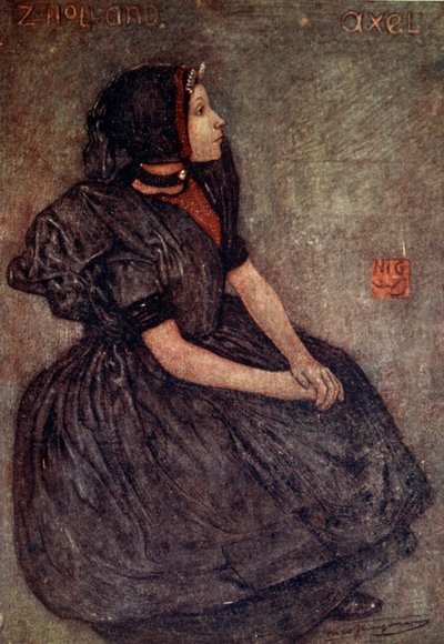 Ein Zeeland-Mädchen von Nico Jungman