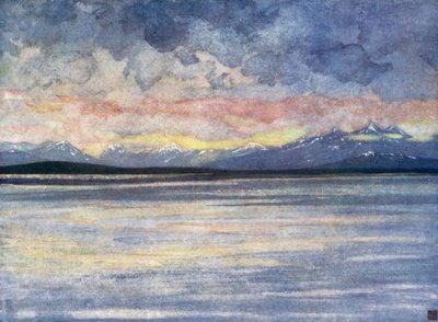 Norwegen: Berge und Fjord gegenüber Molde von Nico Jungman
