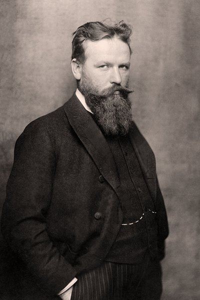Porträt von Franz Metzner von Nicola Perscheid