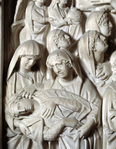 Die Kreuzigung (Detail) von Nicola Pisano