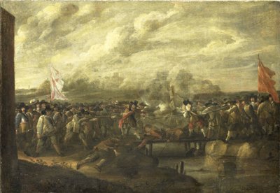 Infanteriegefecht im Achtzigjährigen Krieg von Nicolaas van Eyck (II) (attributed to)