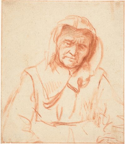Alte Frau schlafend von Nicolaes Maes