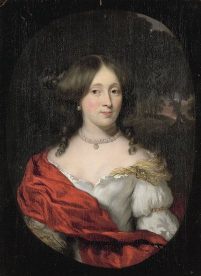 Porträt von Belichje Hulft von Nicolaes Maes