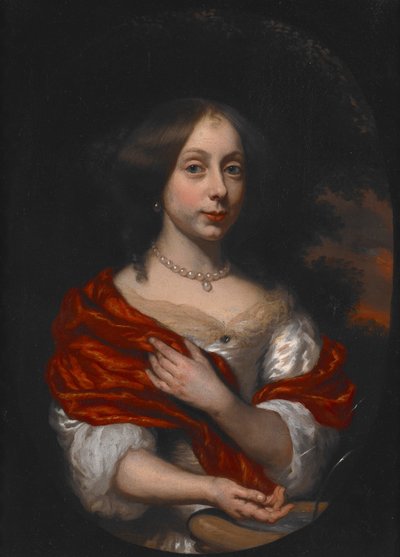 Porträt einer jungen Dame von Nicolaes Maes