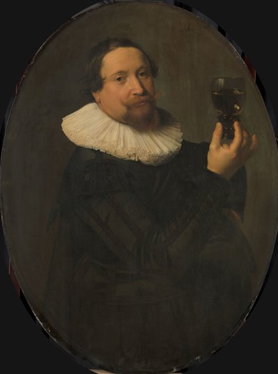 Porträt von Maerten Rey von Nicolaes Pickenoy Pickenoy