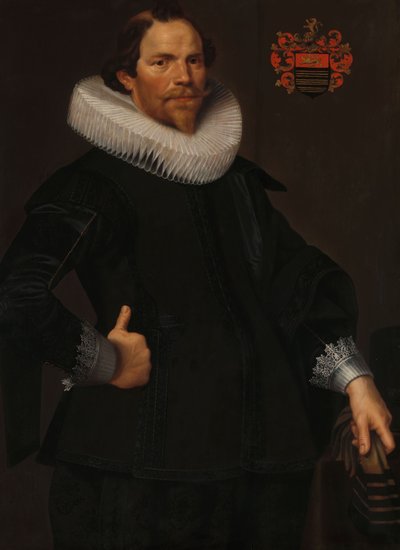 Porträt von Pieter van Son von Nicolaes Pickenoy Pickenoy