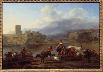 Der Übergang des Malertabletts von Nicolaes Pietersz. Berchem