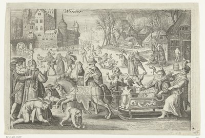 Winter von Nicolaes de Bruyn