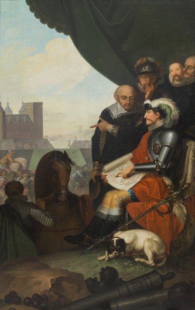 Friedrich II. baut Schloss Kronborg, 1781-1782 von Nicolai Abraham Abildgaard