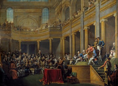 Konsulat der Cisalpinischen Republik in Lyon, 1808 von Nicolas Andre Monsiau