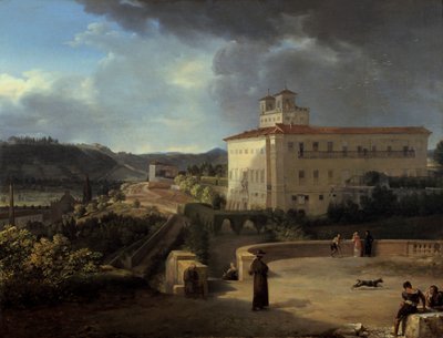 Ansicht der Villa Medici, Rom, 1815 von Nicolas Antoine Taunay