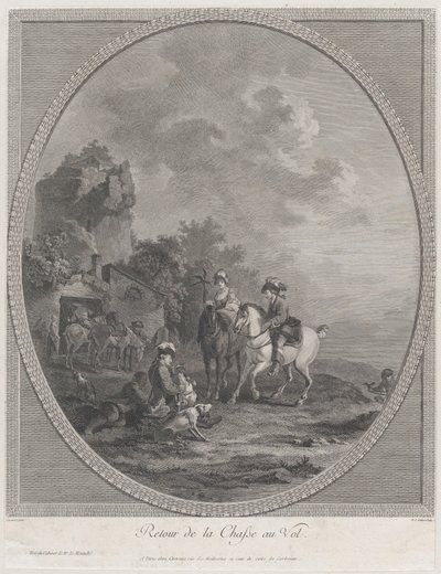 Rückkehr von der Jagd von Nicolas Colibert