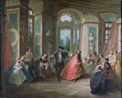 Blinde Kuh von Nicolas Lancret