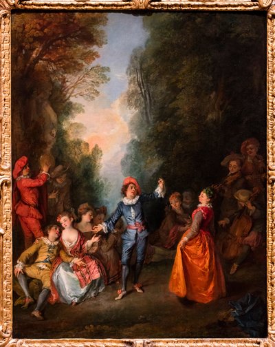 Der Tanz, ca. 1720 von Nicolas Lancret