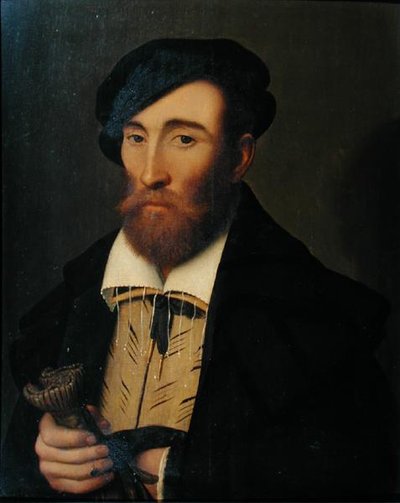 Porträt eines Mannes von Nicolas Neufchatel