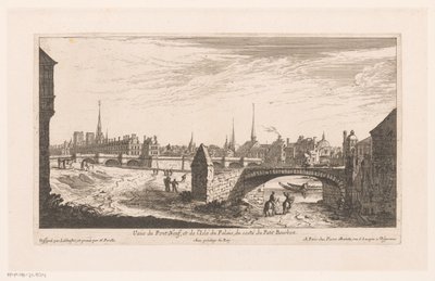 Ansicht der Pont Neuf von Nicolas Perelle