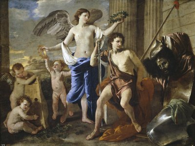 Der Triumph Davids von Nicolas Poussin