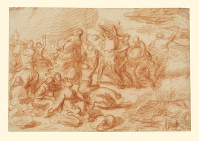 Der Durchzug durch das Rote Meer von Nicolas Poussin