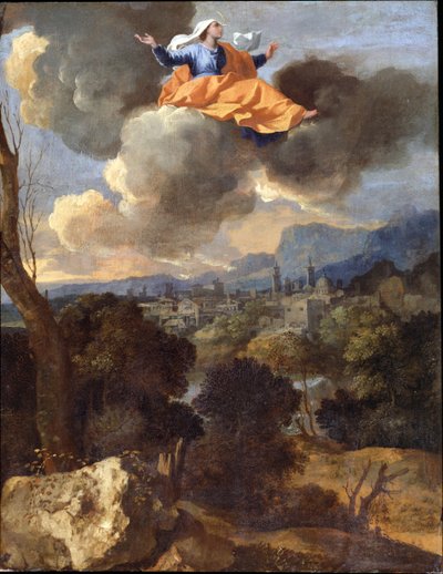 Die Übertragung der Heiligen Rita von Cascia von Nicolas Poussin