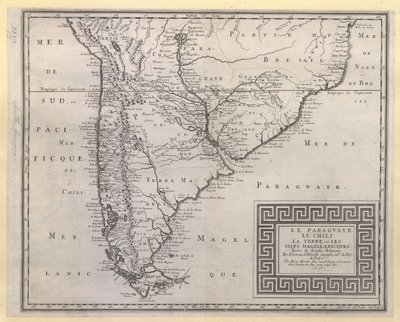Paraguay, Chile, das Land und die Magellaninseln: Aus verschiedenen Berichten. Von N. SANSON d