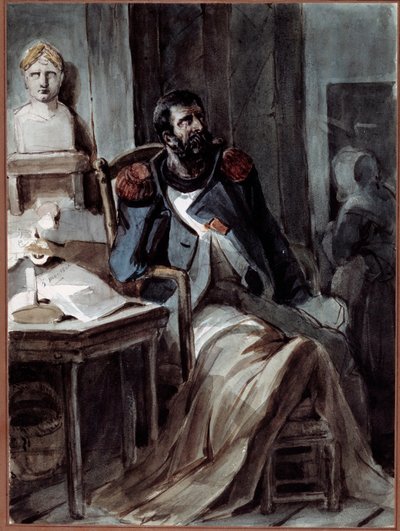 Der alte Grognard von Nicolas Toussaint Charlet
