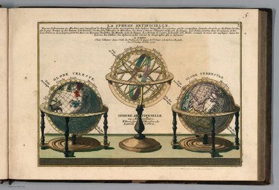 Der neugierige Atlas oder die Welt dargestellt in allgemeinen und besonderen Karten des Himmels und der Erde, S. 16 von Nicolas de Fer