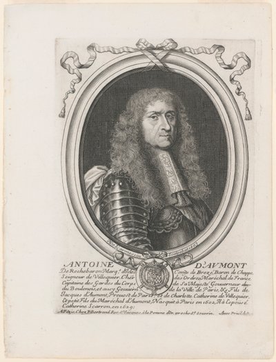 Porträt von Antoine d von Nicolas de Larmessin