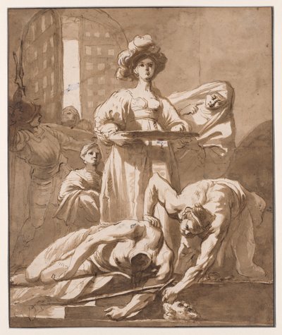 Salome mit dem Kopf von Johannes dem Täufer von Nicolaus Knüpfer