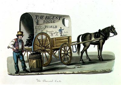 Der Kohlenwagen von Nicolino Calyo