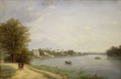 Ansicht der Jelagin-Insel von Nikanor Grigoryevich Chernetsov