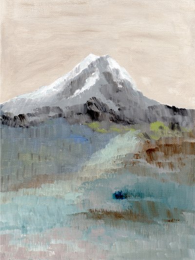 Nebliger Berggipfel von Nikita Jariwala