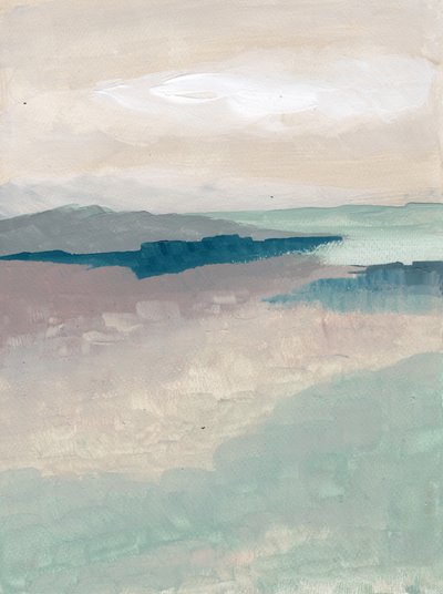 Gelassene abstrakte Landschaft von Nikita Jariwala