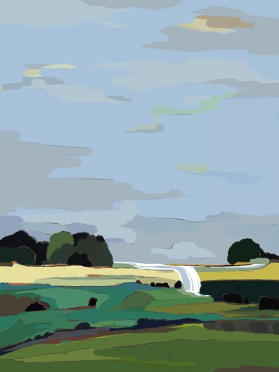 Gelassene Landschaft von Nikita Jariwala