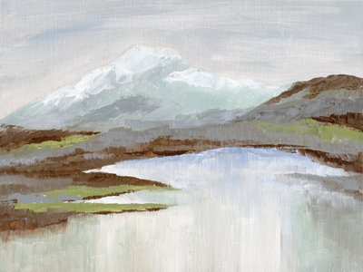 Gelassener Bergsee von Nikita Jariwala