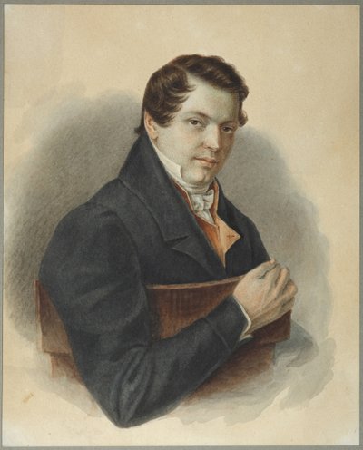 Porträt des Dekabristen Michail Naryschkin 1798-1863, 1832 von Nikolai Alexandrovich Bestuzhev