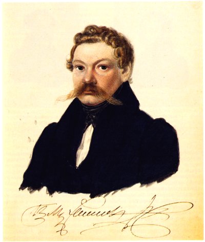 Porträt des Dekabristen Pyotr Mukhanov 1799-1854, 1832-1833 von Nikolai Alexandrovich Bestuzhev