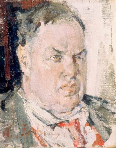 David D. Burljuk von Nikolai Iwanowitsch Feschin