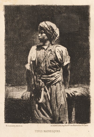 Typen der Mauren, 1875 von Norbert Goeneutte
