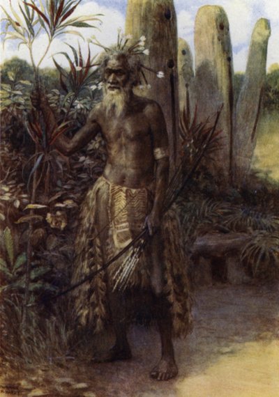 Ein Heiliger Mann, Aoba, Neue Hebriden von Norman Hardy