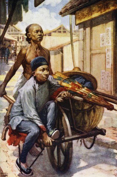 China: Eine Schubkarre von Norman Hardy