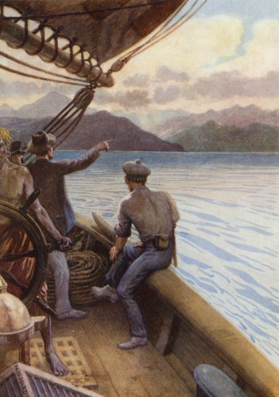 Kreuzfahrt unter den Südseeinseln von Norman Hardy