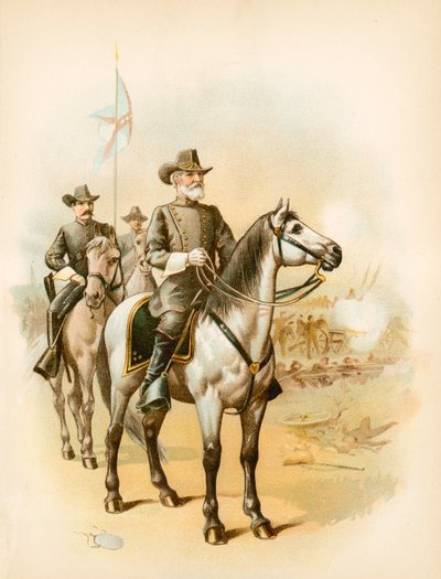 Am Vorabend von Gettysburg - General Lee leitet die Schlacht von North American