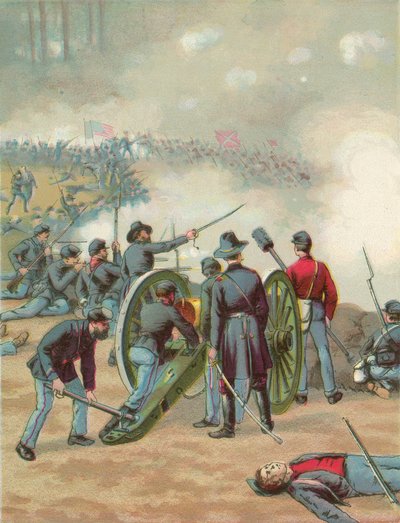 Die Schlacht von Gettysburg von North American