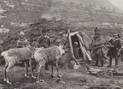 Eine Lappenfamilie von Norwegian Photographer