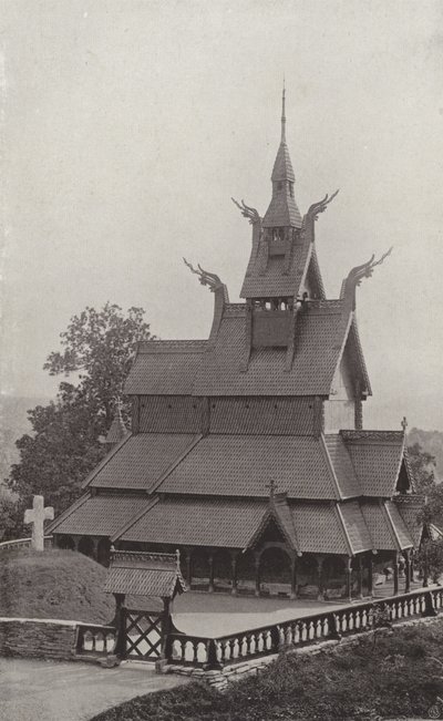 Fortun Stabkirche von Norwegian Photographer