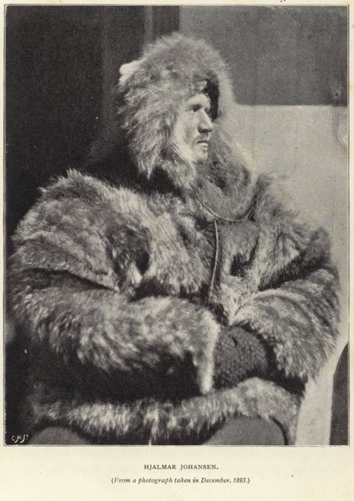 Porträt von Hjalmar Johansen von Norwegian Photographer