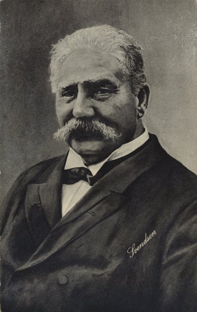 Porträt von Johan Svendsen von Norwegian Photographer