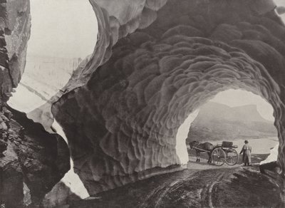 Tunnel durch Schnee, Hauklid-Pass von Norwegian Photographer