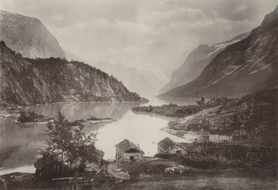 Blick auf den Loen-See, Nordfjord von Norwegian Photographer